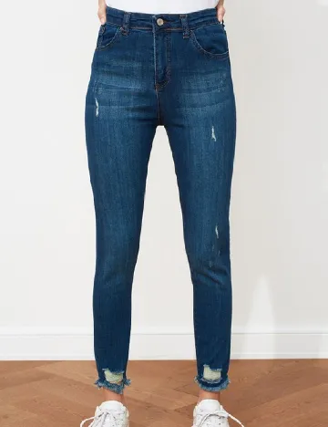 Blugi TRENDYOL, albastru