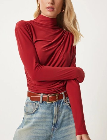 Bluza Happiness Istanbul, rosu