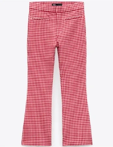 Pantaloni Zara, rosu Rosu
