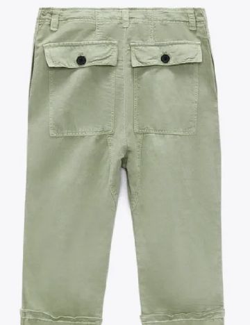 Pantaloni Zara, verde