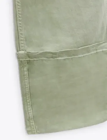 Pantaloni Zara, verde Verde