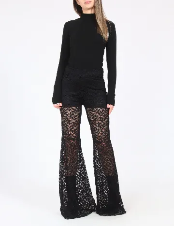 Pantaloni Bershka, negru