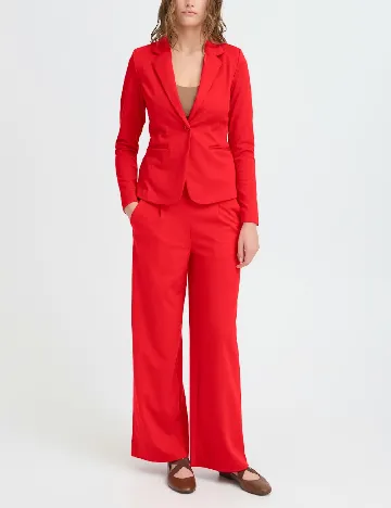 Pantaloni Ichi, rosu