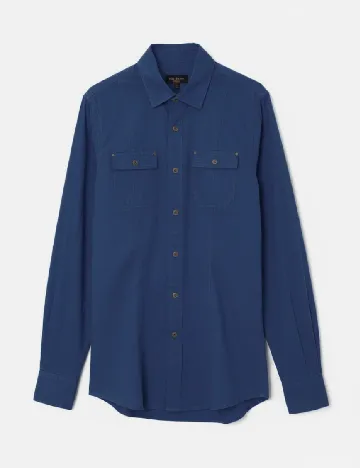 Camasa Zara, bleumarin