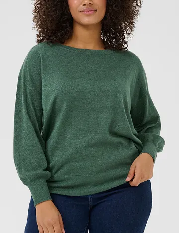Bluza Kaffe Curve, verde