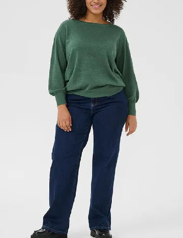 Bluza Kaffe Curve, verde