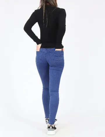 Blugi Bershka, albastru