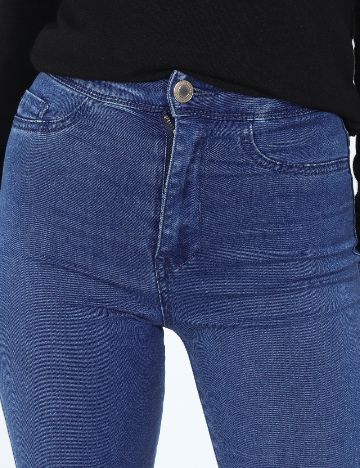 Blugi Bershka, albastru