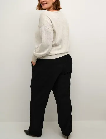 Bluza Kaffe Curve, ecru