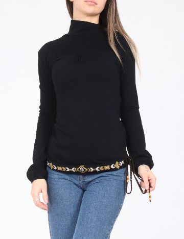 Bluza Bershka, negru