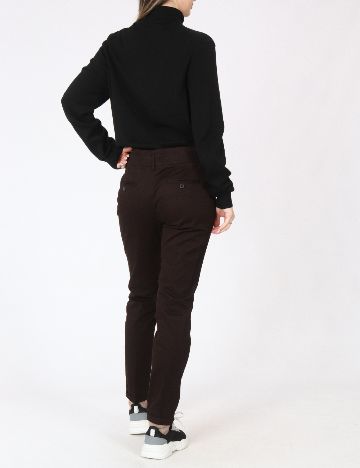 Pantaloni Zara, maro