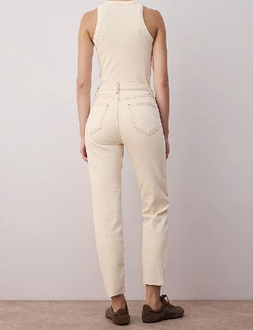 Blugi TRENDYOL, crem