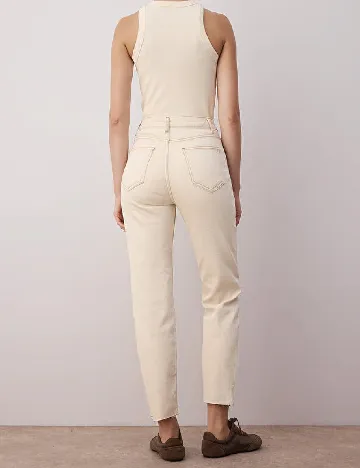 Blugi TRENDYOL, crem