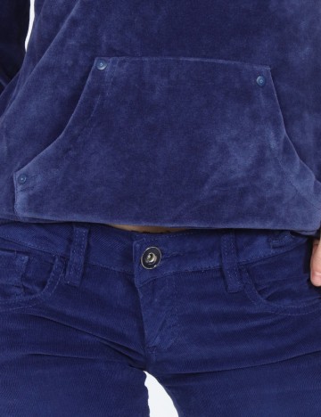 Hanorac Bershka, bleumarin