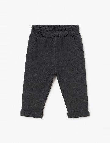 Pantaloni Zara, gri inchis