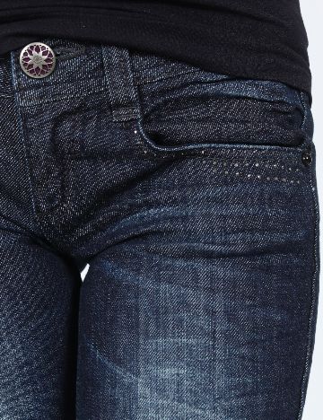 Blugi Bershka, albastru