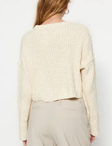 Bluza TRENDYOL, ecru