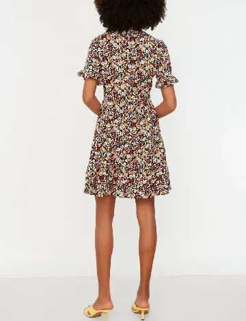 Rochie scurta TRENDYOL, floral print