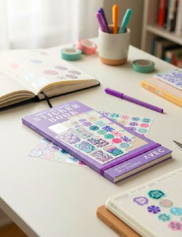 Set stickere AVEC, mix culori