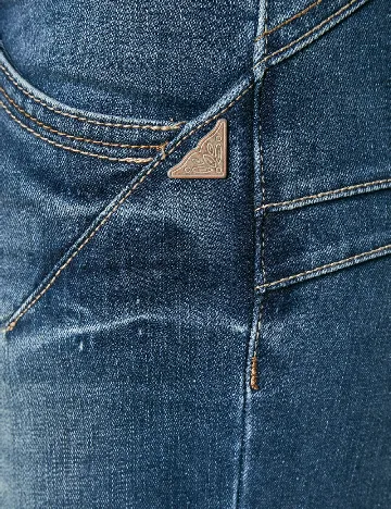 Blugi Cream, albastru