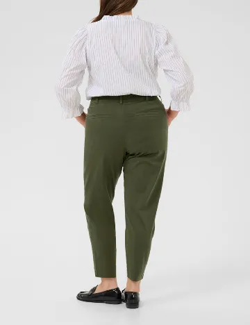 Pantaloni Kaffe Curve, verde