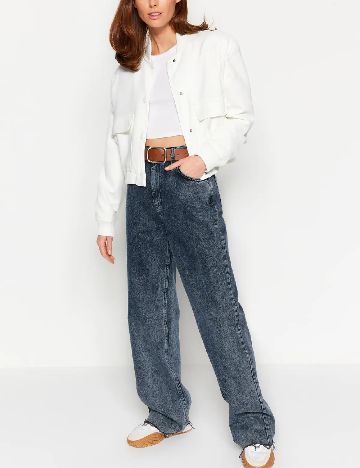 Jacheta TRENDYOL, alb