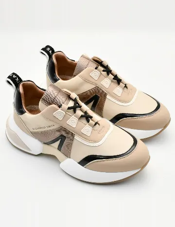 Adidasi Alexander Smith, crem