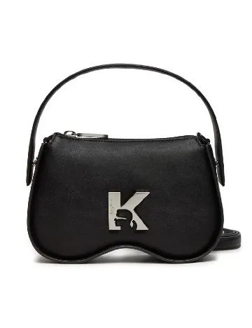 Geanta Karl Lagerfeld Jeans, negru