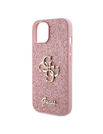 Husa iPhone 15 Guess, roz