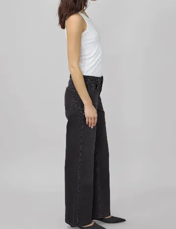 Blugi My Essential Wardrobe, gri inchis