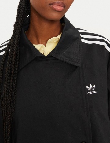 Trench Adidas, negru