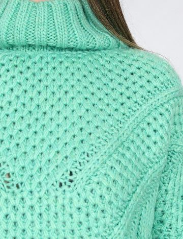 Pulover Oversize Zara, verde