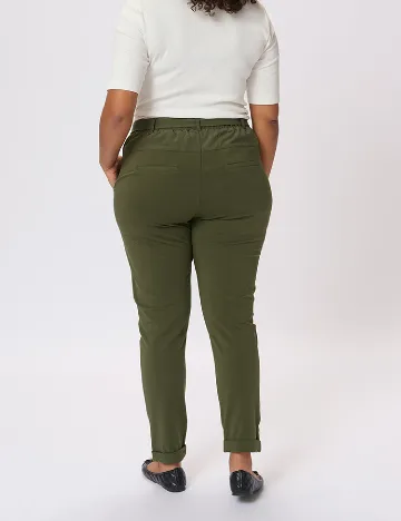 Pantaloni Kaffe Curve, kaki