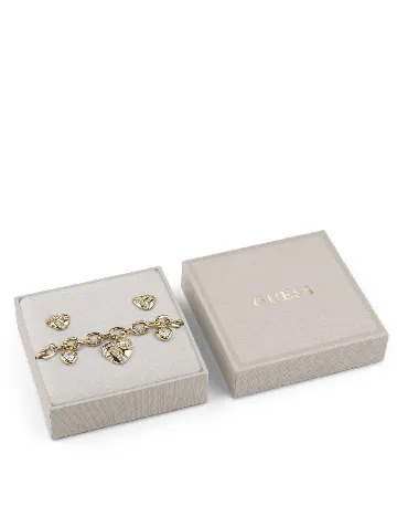 Set bijuterii Guess, auriu