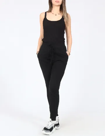 Pantaloni Pull&Bear, negru