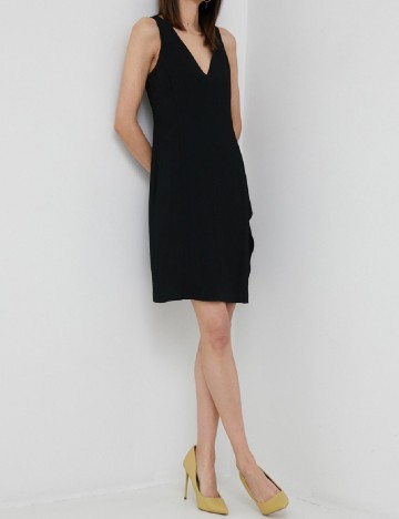 Rochie scurta Emporio Armani, negru