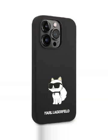 Husa iPhone 14 Pro KARL LAGERFELD, negru
