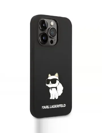 Husa iPhone 14 Pro KARL LAGERFELD, negru