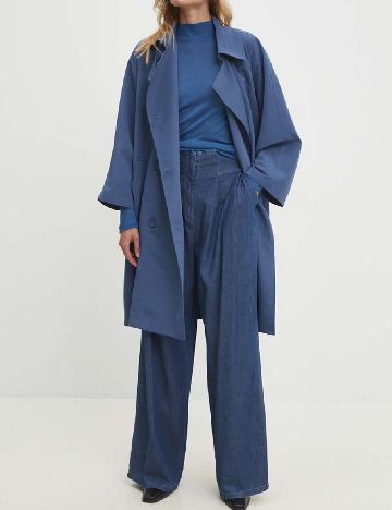 Trench Answear LAB, albastru