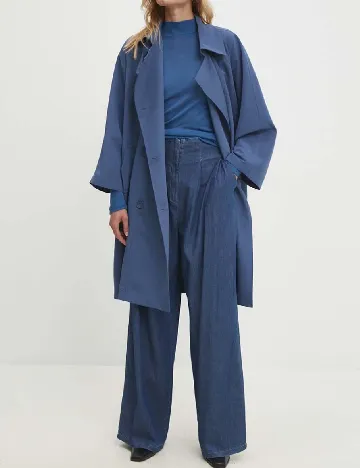 Trench Answear LAB, albastru