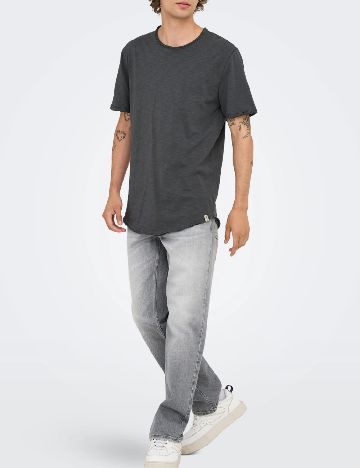 Tricou Jack&Jones, gri