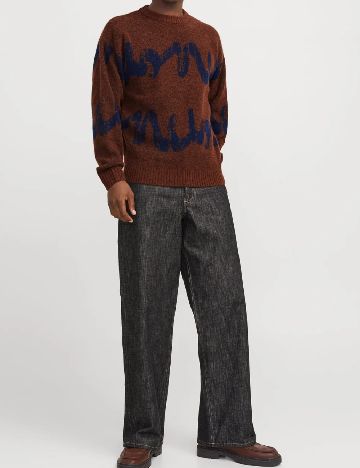 Pulover Jack&Jones, maro