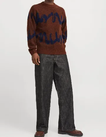 Pulover Jack&Jones, maro