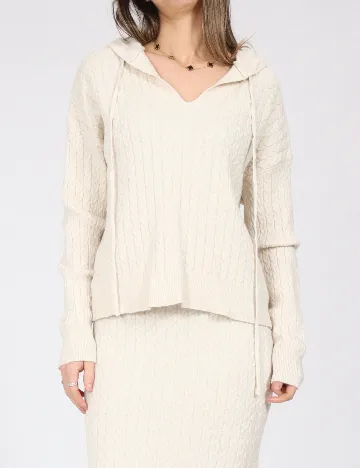 Compleu Answear LAB, ecru