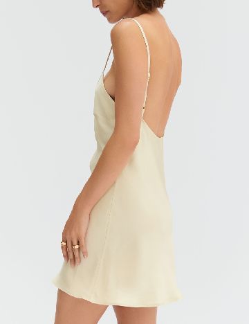 Rochie scurta Saint Body, crem