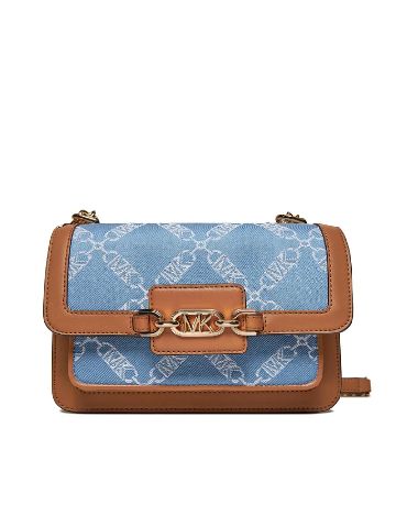 Geanta Michael Kors, maro/albastru