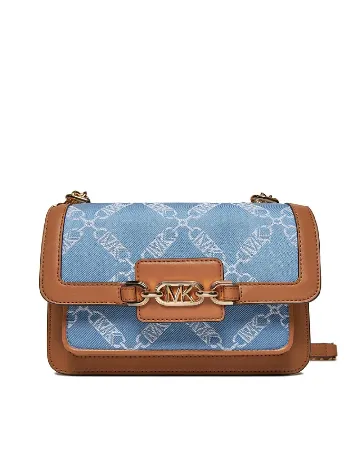 Geanta Michael Kors, maro/albastru