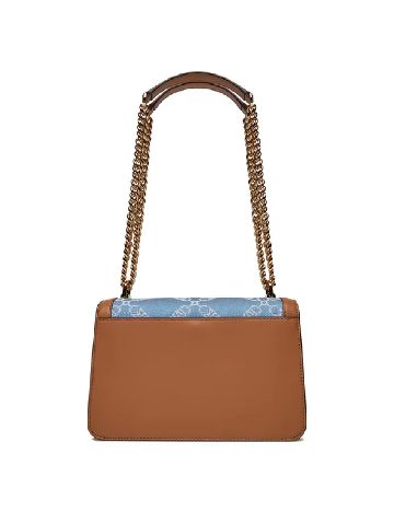 Geanta Michael Kors, maro/albastru