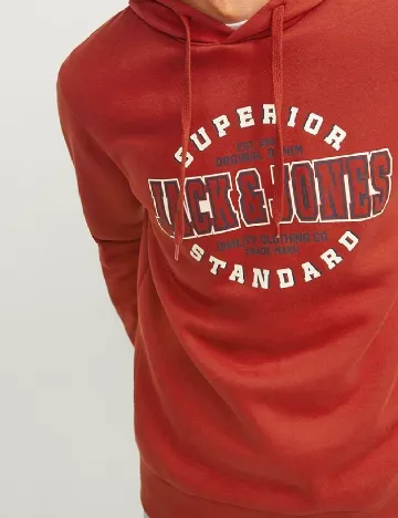 Hanorac Jack&Jones, caramiziu