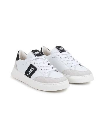 Adidasi KARL LAGERFELD, alb